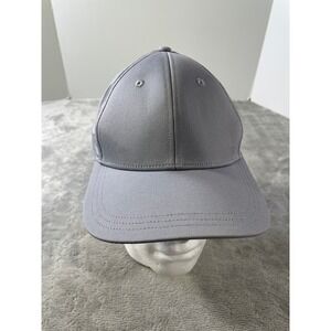 Lululemon Hat Cap Mens Grey Adjustable Snapback Lightweight Preppy Casual